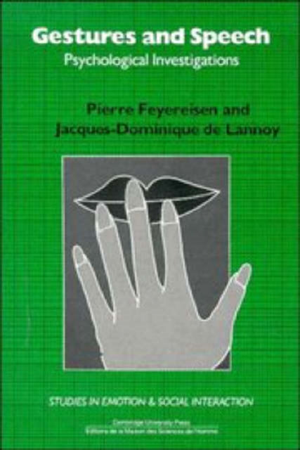 Book cover of: Gestures and Speech