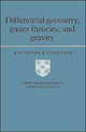 Book cover of: Differential Geometry, Gauge Theories, and Gravity. By: M. Göckeler