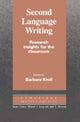 Book cover of: 2nd Language Writing. By: Barbara Kroll