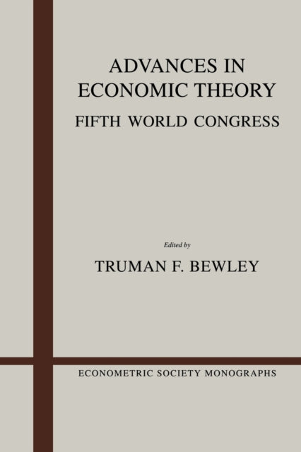 Book cover of: Advances in Economic Theory. By: Truman Fassett Bewley