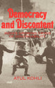 Book cover of: Democracy and Discontent. By: Atul Kohli