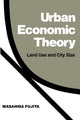 Book cover of: Urban Economic Theory. By: Masahisa Fujita