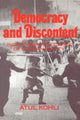Book cover of: Democracy and Discontent. By: Atul Kohli