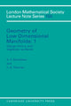 Book cover of: Geometry of Low-Dimensional Manifolds: Volume 1, Gauge Theory and Algebraic Surfaces