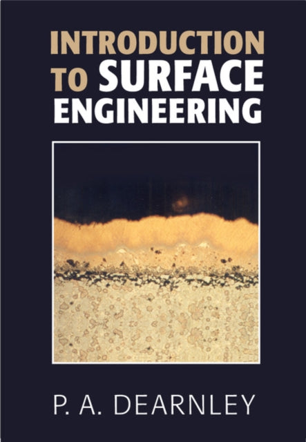 Book cover of: Introduction to Surface Engineering. By: Dearnley