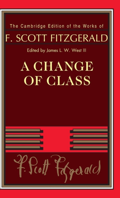Book cover of: Change of Class. By: F. Scott Fitzgerald