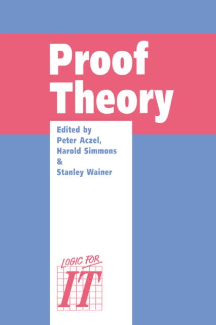 Book cover of: Proof Theory