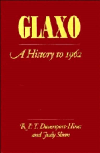 Book cover of: Glaxo. By: R. P. T. Davenport-Hines