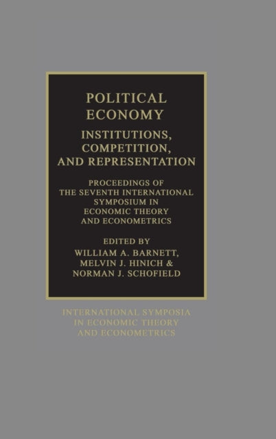 Book cover of: Political Economy: Institutions, Competition and Representation