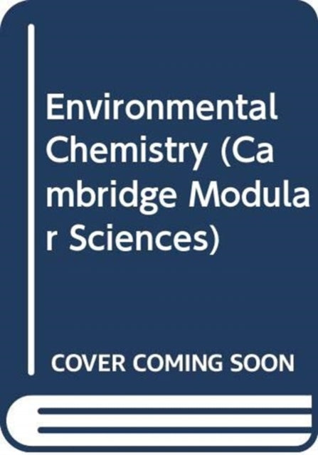 Book cover of: Environmental Chemistry
