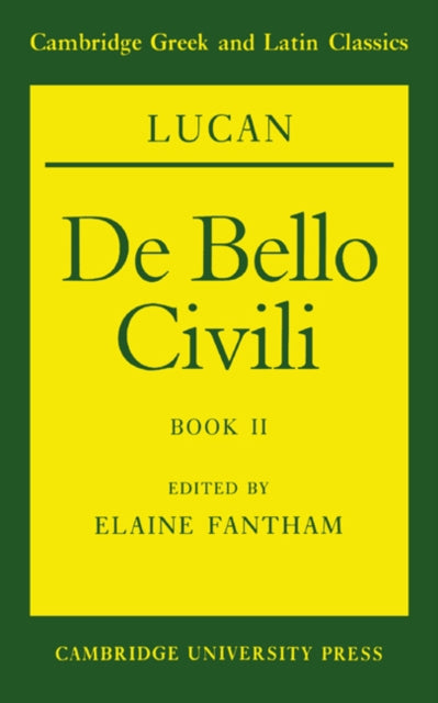 Book cover of: Lucan: De bello civili Book II