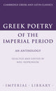 Book cover of: Greek Poetry of the Imperial Period. By: Neil Hopkinson