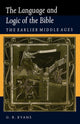 Book cover of: Language and Logic of the Bible. By: G. R. Evans