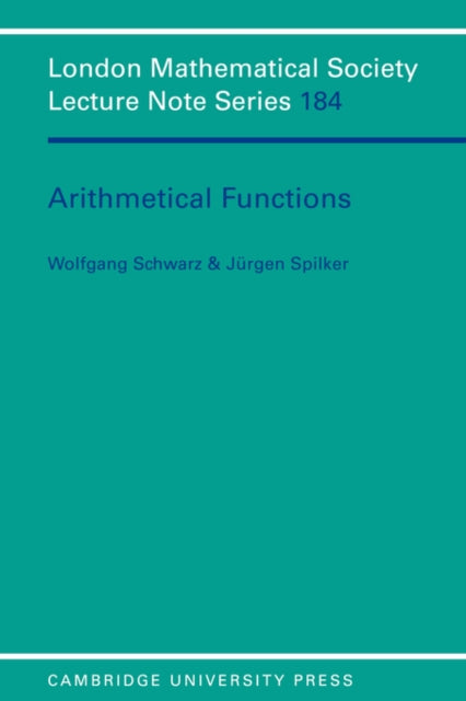Book cover of: Arithmetical Functions