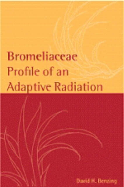 Book cover of: Bromeliaceae. By: David H. Benzing
