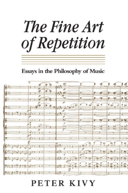 Book cover of: Fine Art of Repetition