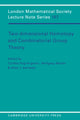 Book cover of: Two-Dimensional Homotopy and Combinatorial Group Theory