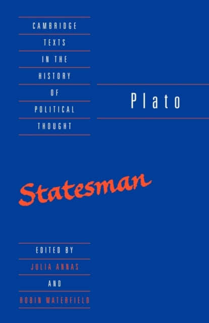 Book cover of: Plato: The Statesman