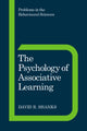 Book cover of: Psychology of Associative Learning