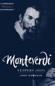 Book cover of: Monteverdi: Vespers (1610)