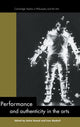 Book cover of: Performance and Authenticity in the Arts