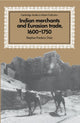 Book cover of: Indian Merchants and Eurasian Trade, 1600–1750