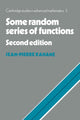 Book cover of: Some Random Series of Functions. By: Jean-Pierre Kahane