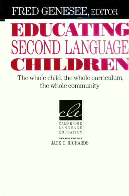 Book cover of: Educating Second Language Children. By: Fred Genesee