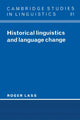 Book cover of: Historical Linguistics and Language Change