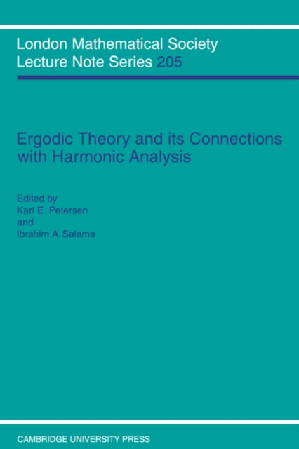 Book cover of: Ergodic Theory and Harmonic Analysis