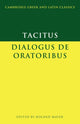 Book cover of: Tacitus: Dialogus de oratoribus