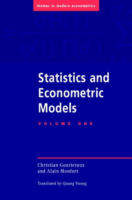 Book cover of: Statistics and Econometric Models