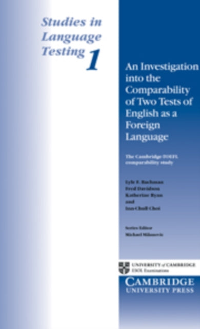 Book cover of: Studies in Language Testing 1. By: Lyle F. Bachman