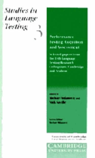 Book cover of: Studies in Language Testing 3. By: University of Cambridge Local Examinations Syndicate