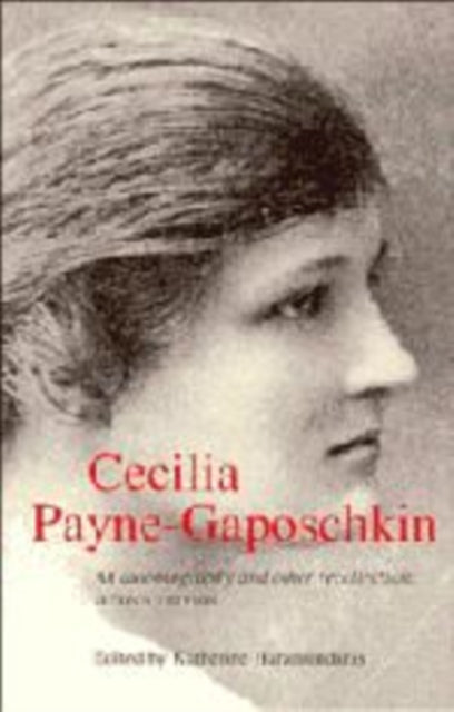 Book cover of: Cecilia Payne-Gaposchkin. By: Cecilia Payne-Gaposchkin