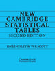 Book cover of: New Cambridge Statistical Tables