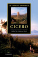 Book cover of: Cambridge Companion to Cicero. By: Catherine Steel