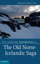 Book cover of: Cambridge Introduction to the Old Norse-Icelandic Saga. By: Margaret Clunies Ross