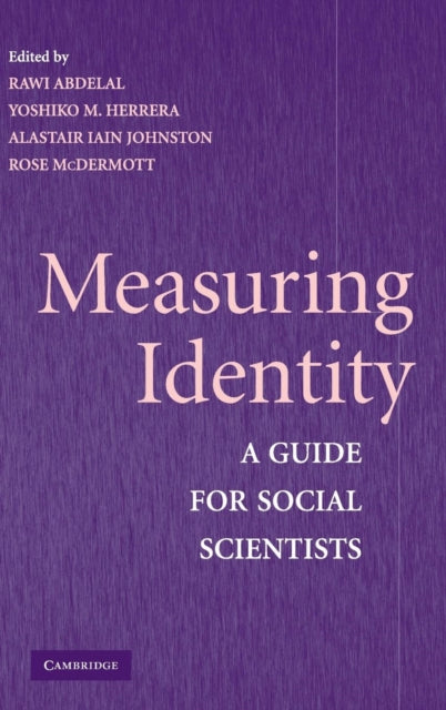 Book cover of: Measuring Identity
