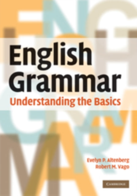 Book cover of: English Grammar. By: Evelyn P. Altenberg