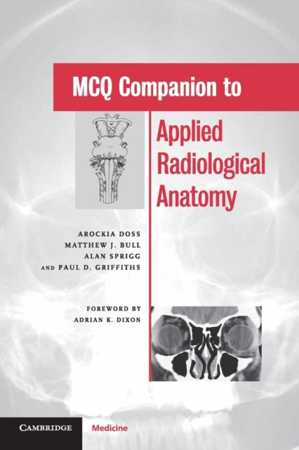 Book cover of: MCQ Companion to Applied Radiological Anatomy. By: Arockia Doss