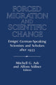 Book cover of: Forced Migration and Scientific Change