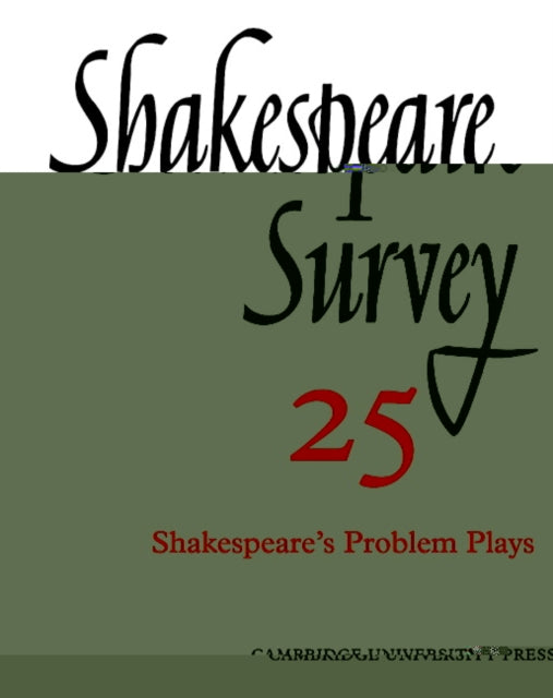 Book cover of: Shakespeare Survey. By: Muir, Kenneth.