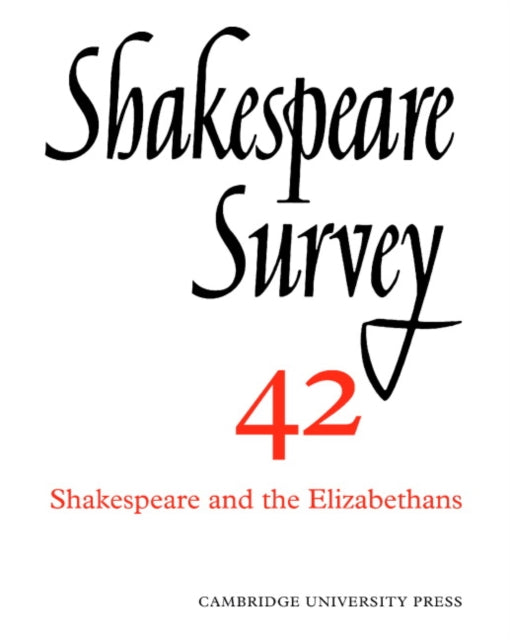 Book cover of: Shakespeare Survey. By: Stanley Wells
