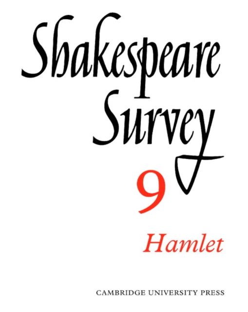 Book cover of: Shakespeare Survey. By: Allardyce Nicoll