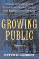Book cover of: Growing Public: Volume 2, Further Evidence. By: Peter H. Lindert