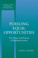 Book cover of: Pursuing Equal Opportunities. By: Lesley A. Jacobs