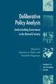 Book cover of: Deliberative Policy Analysis