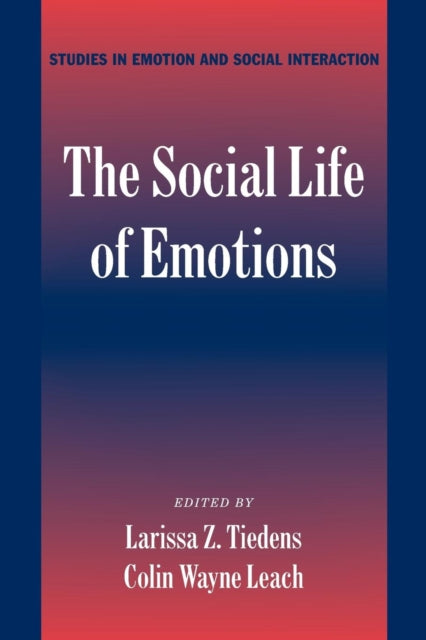 Book cover of: Social Life of Emotions