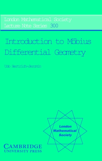 Book cover of: Introduction to Mobius Differential Geometry. By: Udo Hertrich-Jeromin